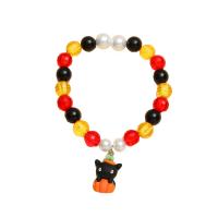Resin Bracelets, with Acrylic, Cat, Unisex & Halloween Jewelry Gift 65mm 