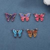 Zinc Alloy Animal Pendants, Butterfly, gold color plated, Unisex Approx 