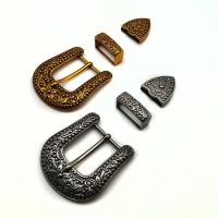 alliage de zinc Boucle de ceinture, Placage, trois pièces & DIY, plus de couleurs à choisir   é, Vendu par fixé