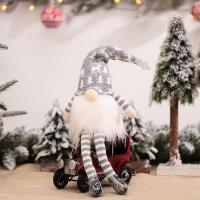 Collectible Doll for Doco Christmas House in Bulk, Knitted Fabric, with Non-woven Fabrics, handmade, cute & with LED light 