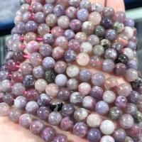 Natural Tourmaline Beads, Round, DIY, mixed colors, 8mm Approx 38 cm 