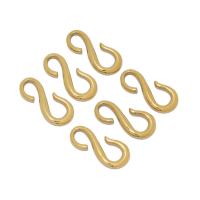 304 Stainless Steel S Shape Clasp, high quality gold color plated, DIY, golden 