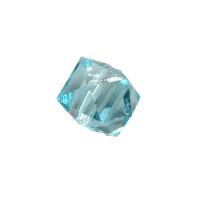 Transparent Acrylic Beads, Square, injection moulding, DIY & faceted 10mm, Approx 