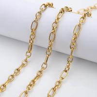 Stainless Steel Figaro Chain, 304 Stainless Steel, plated, DIY 6mm 