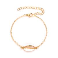 Enamel Zinc Alloy Bracelets, with 5cm extender chain, plated, fashion jewelry & for woman cm 