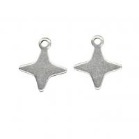 Stainless Steel Star Pendant, 304 Stainless Steel, polished & Unisex Approx 