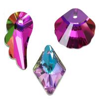 Crystal Jewelry Pendants, plated, DIY  10*20mmu300116mmu300112*19mm 