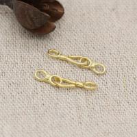 Brass Hook and Eye Clasp, high quality plated, DIY 