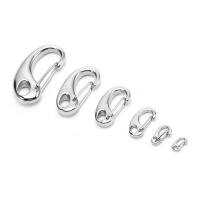 Stainless Steel Lobster Claw Clasp, 304 Stainless Steel, polished original color [