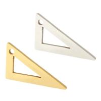 Stainless Steel Pendants, 304 Stainless Steel, Triangle, Vacuum Plating, Unisex & hollow Approx 1mm 