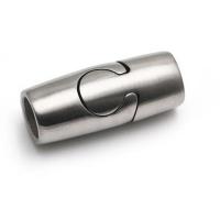Round Stainless Steel Magnetic Clasp, 304 Stainless Steel 22.8*9.5mm 