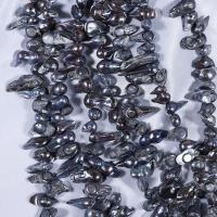 Perla Barroca Freshwater, Perlas cultivadas de agua dulce, Irregular, Bricolaje, 10-20mmu30017-8mm, longitud:35-36cm cm, Vendido por UD