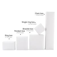 Cajas de Cuero para Set de Joyería, papel del cuero sintético, diverso tamaño para la opción, más colores para la opción, Vendido por UD