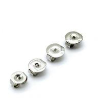 Stainless Steel Ear Nut Component, 304 Stainless Steel, electrolyzation, DIY original color 