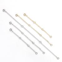 Sterling Silver Extender Chain, 925 Sterling Silver, plated, DIY 