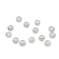 Perles en plastique ABS, Plastique ABS perle, Rond, DIY, blanc, 8mm, Vendu par PC