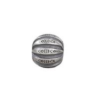 Thailand Sterling Silver Spacer Bead, Antique finish silver color 