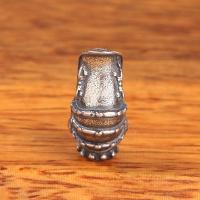 Thailand Sterling Silver Beads, Antique finish, DIY, silver color Approx 2.5mm 