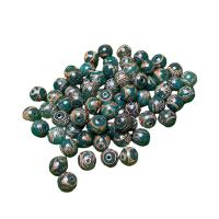 Natural Tibetan Agate Dzi Beads, DIY, two different colored, 0.7mm 