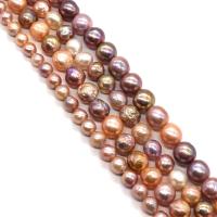 Baroque Cultured Freshwater Pearl Beads, Edison Pearl, Round, DIY mixed colors Approx 38 cm 