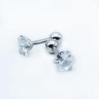 Titanium Steel Earrings, Unisex 