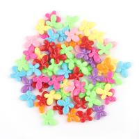 Fashion Plastic Beads, injection moulding & DIY, mixed colors 