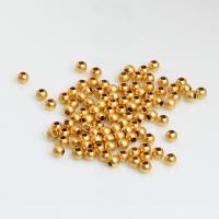 Brass Jewelry Beads, Round, high quality plated, DIY 