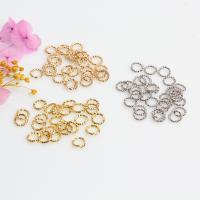 Brass Open Jump Ring, Donut, high quality plated, DIY 