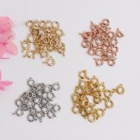 Brass Spring Ring Clasp, high quality plated, DIY 