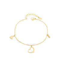Fashion Zinc Alloy Bracelets, with 3.2cm extender chain, Heart, gold color plated, fashion jewelry & adjustable & for woman, golden, 12mm Approx 17 cm 