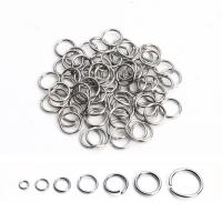 Stainless Steel Open Jump Ring, 304 Stainless Steel, DIY original color 