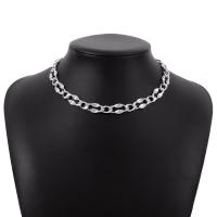 Eisen Fertigprodukte Halskette, plattiert, Vintage & für Frau, keine, Länge:15.74-18.11 ZollInch, verkauft von PC