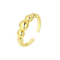 Brass Finger Ring, Round, plated, Adjustable & fashion jewelry & for woman 5.5mm, US Ring 