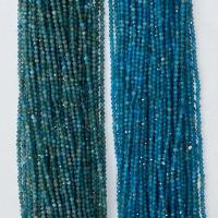Apatit Perlen, Apatite, rund, natürlich, verschiedenen Qualitäten für die Wahl & verschiedene Größen vorhanden & facettierte, blau, Länge:ca. 14.96 ZollInch, verkauft von Strang