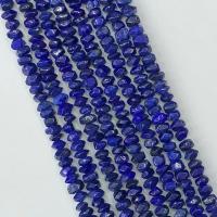 Perles de pierre lasurite naturelles, Lapis lazuli, pepite, poli, couleur de lapis-lazuli, 10-12mm Environ 14.96 pouce, Vendu par brin