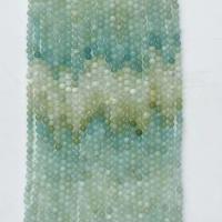 Amazonit Perlen, rund, natürlich, verschiedene Größen vorhanden & facettierte, Farbverlauf, Länge:ca. 14.96 ZollInch, verkauft von Strang