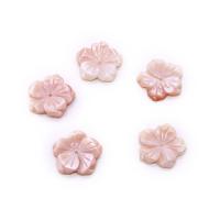 Natural Pink Shell Beads, Flower, Carved, DIY, pink, 20mm 