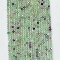 Perles de fluorite, Fluorite colorée, Rond, naturel, normes différentes pour le choix & facettes, vert Environ 14.96 pouce, Vendu par brin