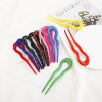 Hair Stick, Plastic, fashion jewelry & for woman 127mm 
