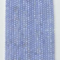 Natürliche violette Achat Perlen, Violetter Achat, rund, verschiedene Größen vorhanden, hellviolett, Länge:ca. 14.96 ZollInch, verkauft von Strang
