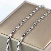 Stainless Steel Box Chain, 304 Stainless Steel, DIY, original color, 3mm 