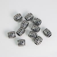 Stainless Steel Large Hole Beads, 304 Stainless Steel, barrel, polished, DIY, original color 