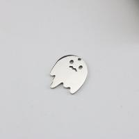 Stainless Steel Pendants, 304 Stainless Steel, Ghost, polished, DIY, original color 
