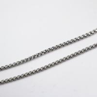 Stainless Steel Box Chain, 304 Stainless Steel, DIY, original color, 2mm 