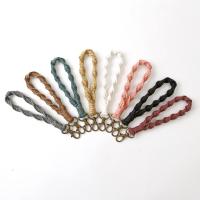 Cotton Thread Key Clasp, with Zinc Alloy, handmade, fashion jewelry Approx 