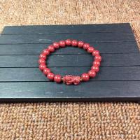 Mode Bracelet à cinabre, unisexe & normes différentes pour le choix, rouge vermeil Environ 7.48 pouce, Vendu par PC