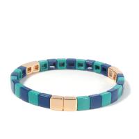 Fashion Zinc Alloy Bracelets, stoving varnish, porcelain enamel & Unisex Approx 18 cm 