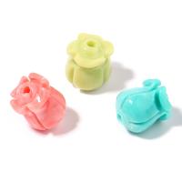 Perles de résine de couleur unie, fleur, DIY, plus de couleurs à choisir Environ 1.6mm Vendu par sac