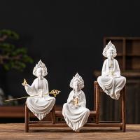 Buddhist Gift Decoration, Porcelain, handmade, for home and office 