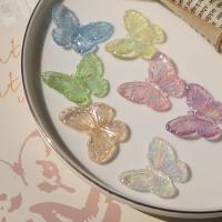 Mobile Phone DIY Decoration, Resin, Butterfly 